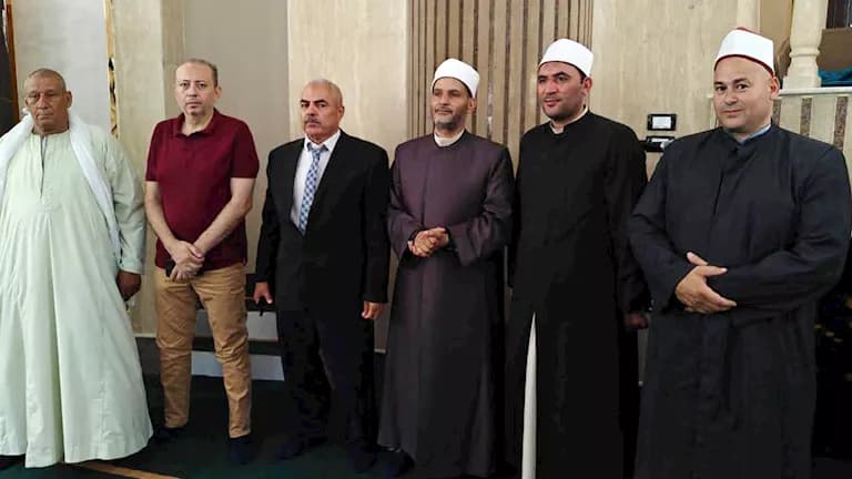 Minya governor opens two mosques in Maghagha
