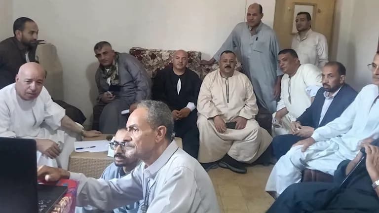 جلسة عرفية في طوخ لحل خلاف بـ100 ألف جنيه