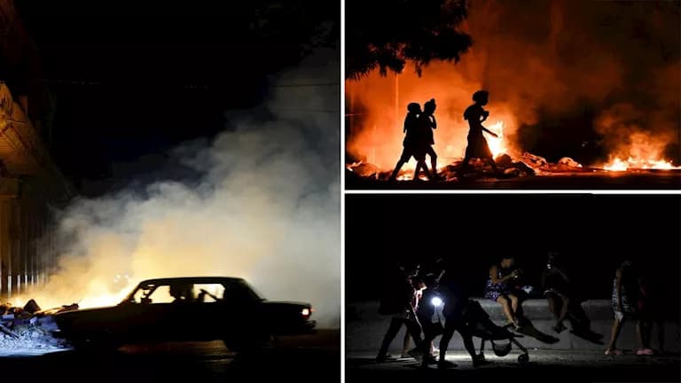 Cuba Faces Outages and Protests