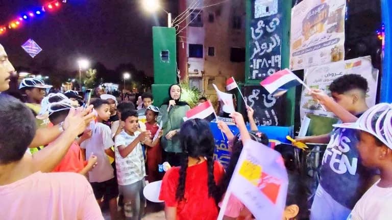 مهرجان التسوق الأول بأسوان يجذب الجمهور