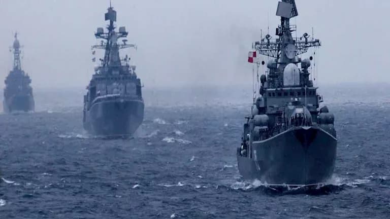 Russian Pacific Fleet Executes Large-Scale Exercise