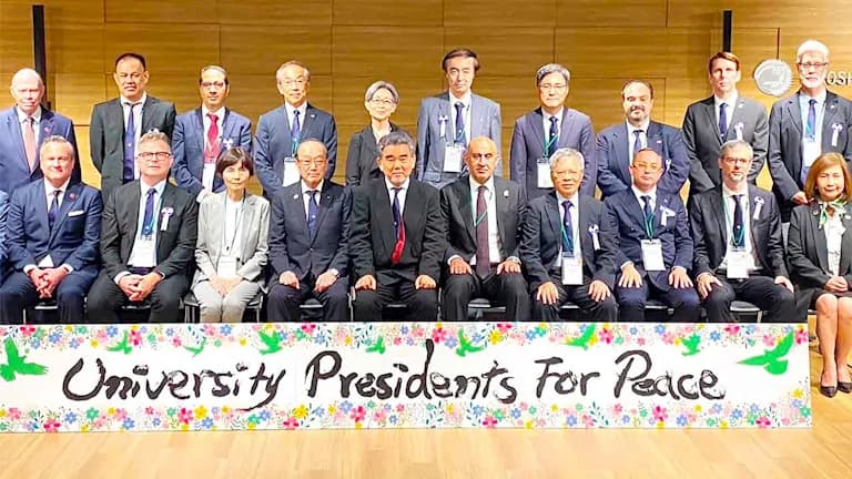 Education Minister attends Peace University Conference