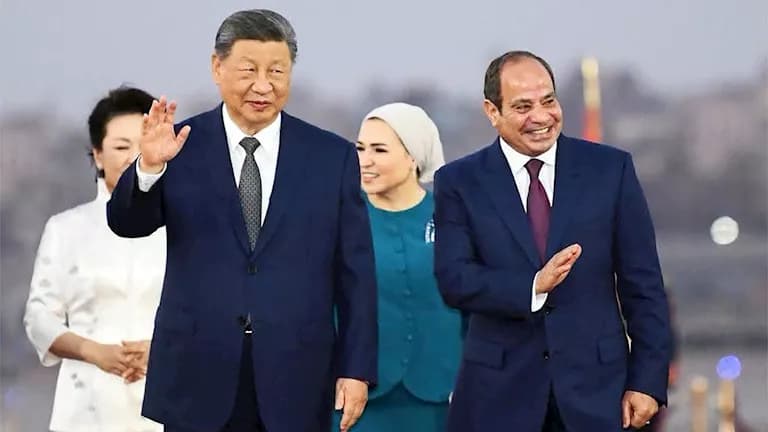 Chinese President and spouse visit Grand Egyptian Museum