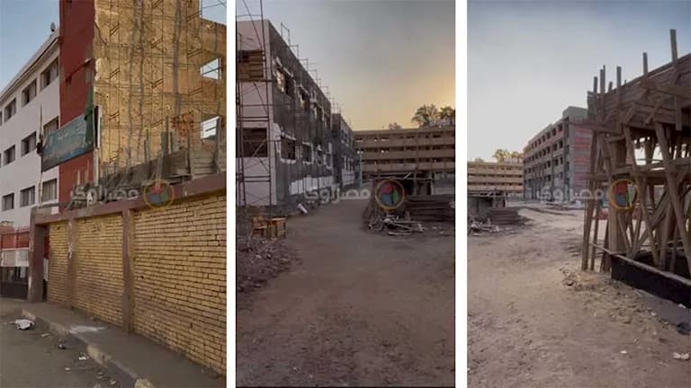 Construction of Sana'e al-Bagour delayed by deep hole in Menoufia