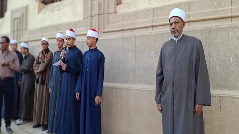 انضباط معاهد الأزهر بأسيوط