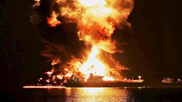 Revolutionary Guard Explains Tanker Blast