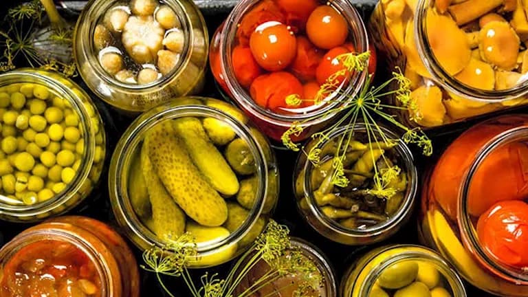 Scientific advice recommends students eat homemade pickles