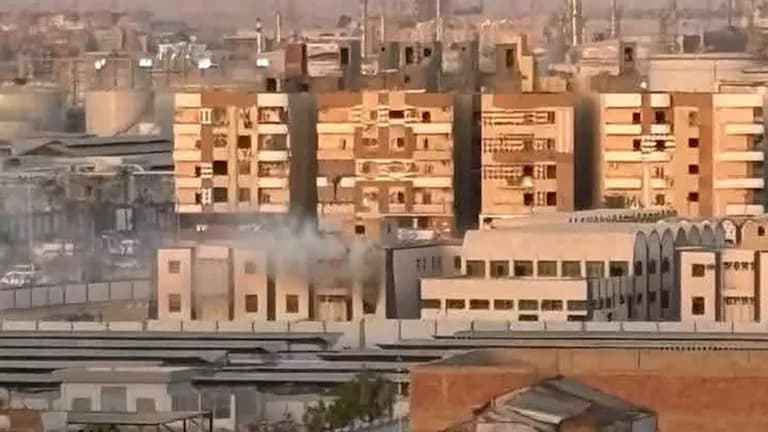 Fire reported at Suez Hotel School
