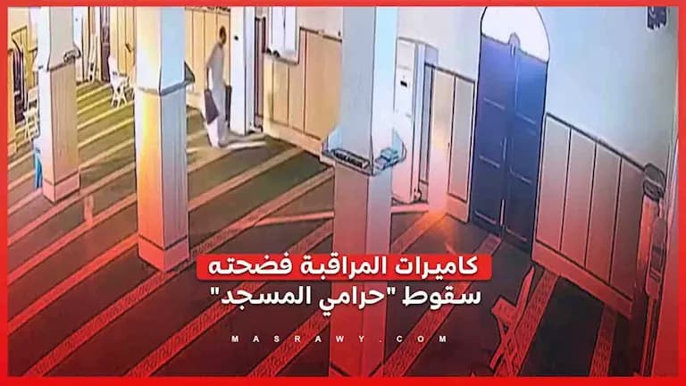 Mosque theft suspect caught by cameras