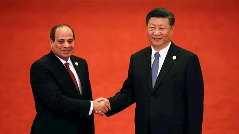 السيسي يعلن بدء المرحلة الثالثة للمجمع الصناعي المصري الصيني