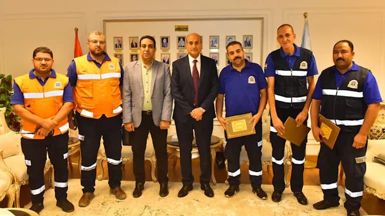 Assiut Ambulance Saves Injured and Funds
