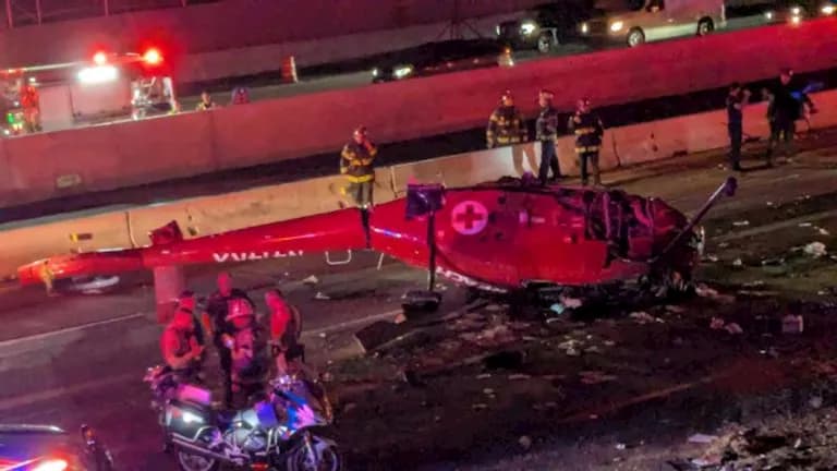 Two pilots die in California helicopter crash