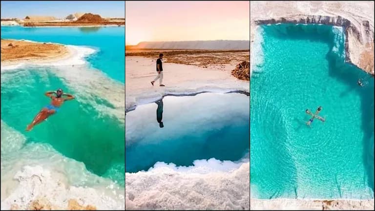 مياه سيوة تبهج الزوار