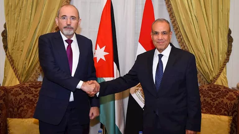 Egypt, Jordan discuss Gaza and Arab summit