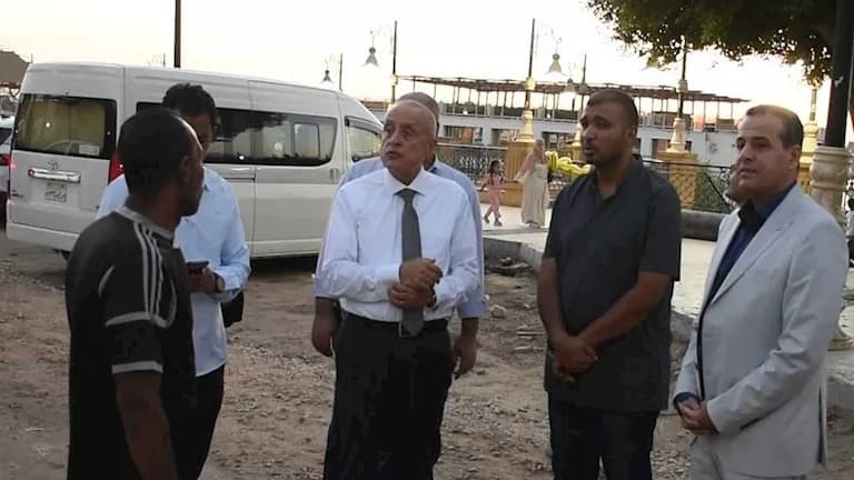 صور تبرز أعمال تطوير في الأقصر
