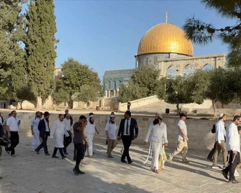 Colonists storm Al-Aqsa Mosque amid tensions in Jerusalem