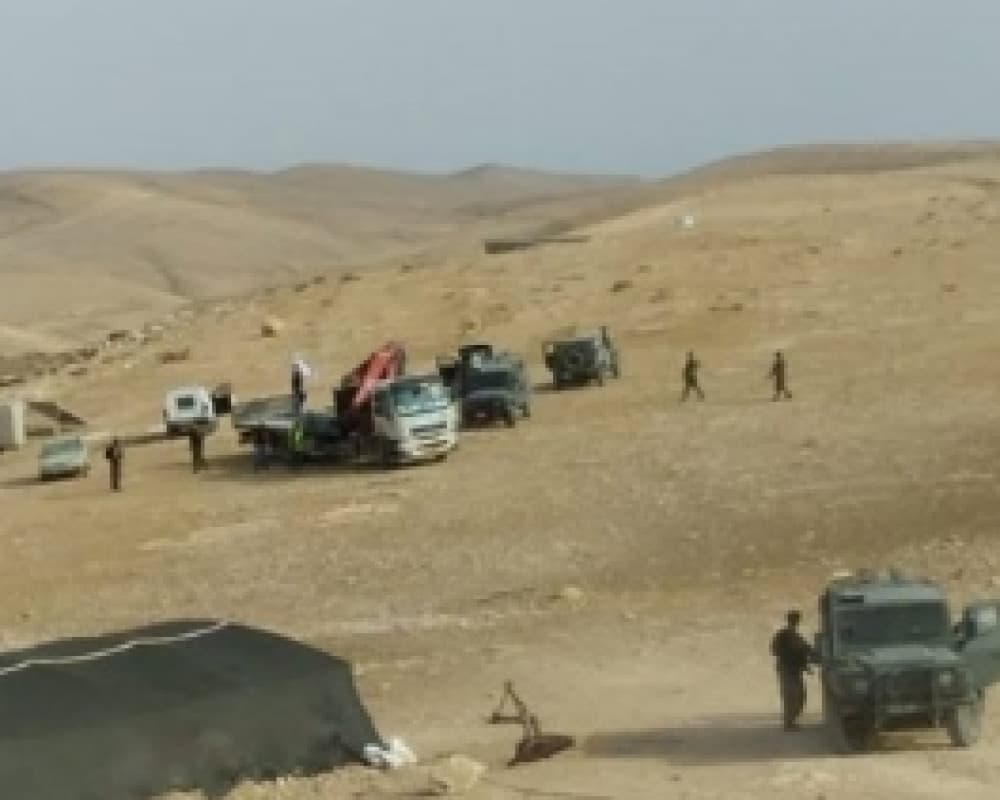 مستوطنون يهاجمون منازل في التوانة ويصيبون مسنّة