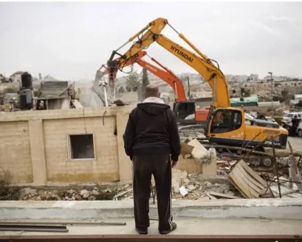 Forces demolish homes in Bethlehem