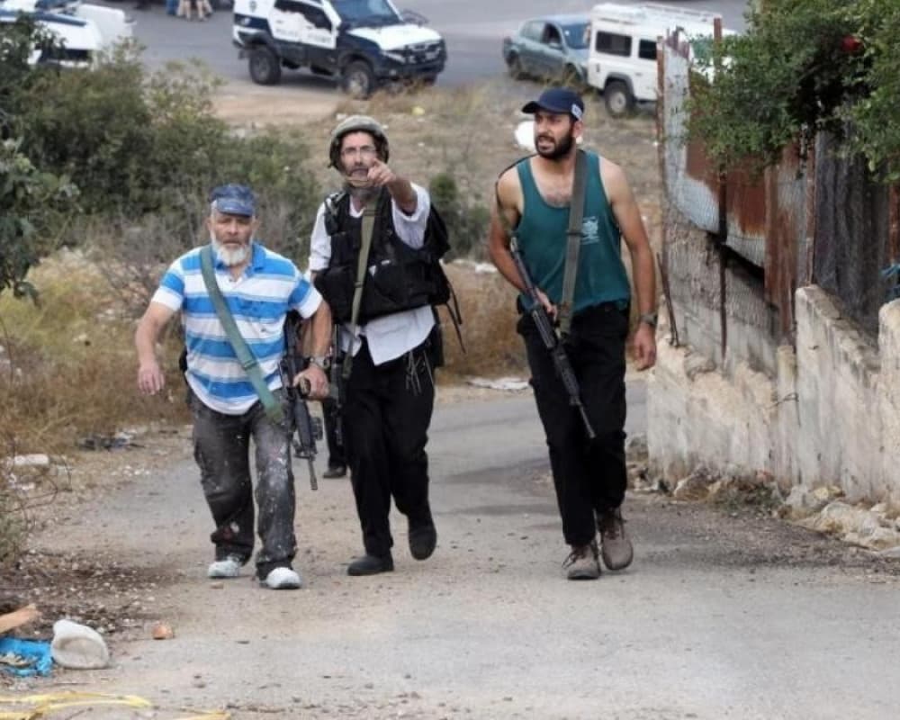 Palestinian family displaced by settlers south of Nablus