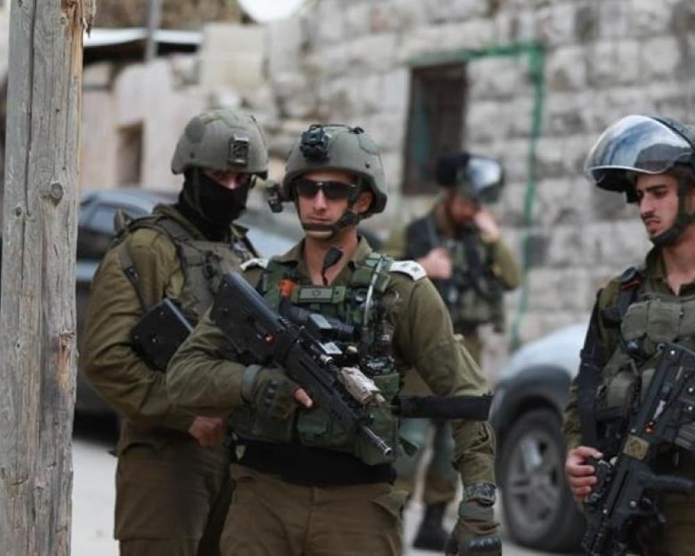Occupation forces storm Abu Dis town