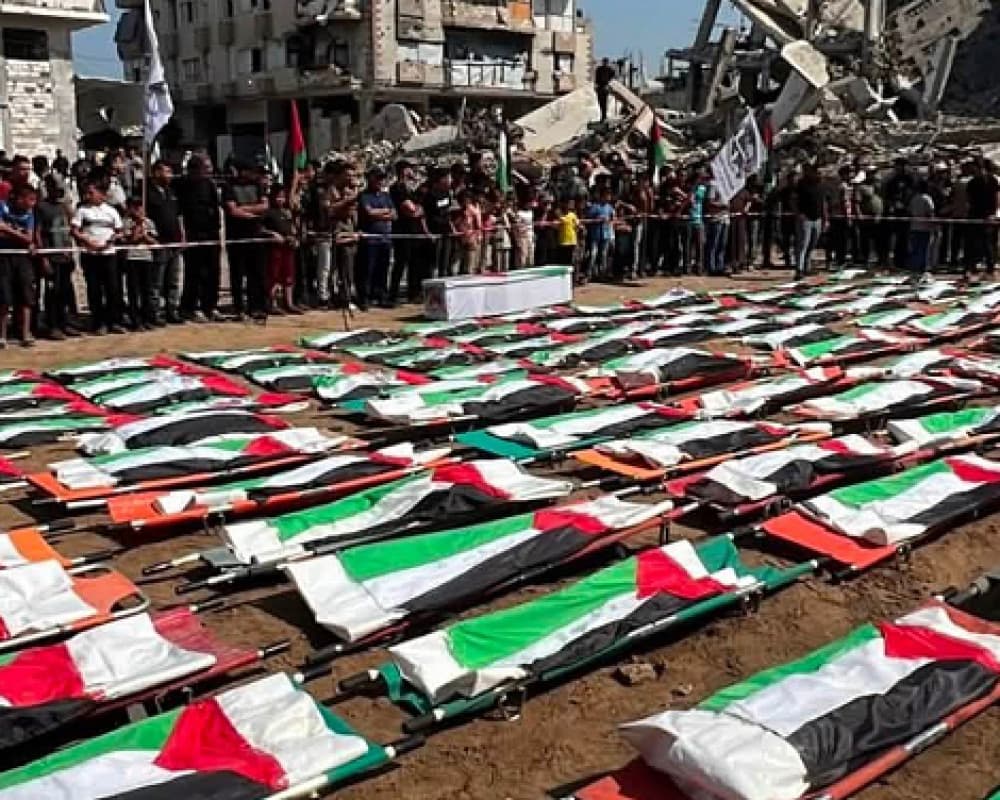Gaza mourns 112 martyrs amidst missing persons