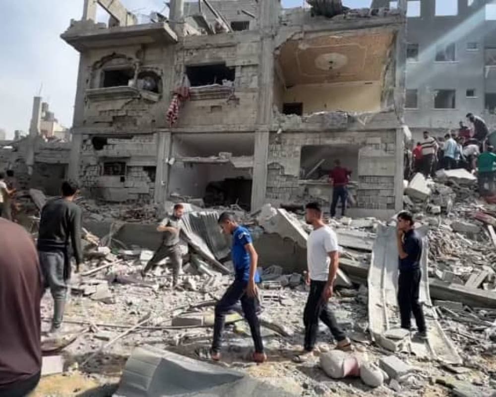 الاحتلال يتصعيد العدوان على غزة