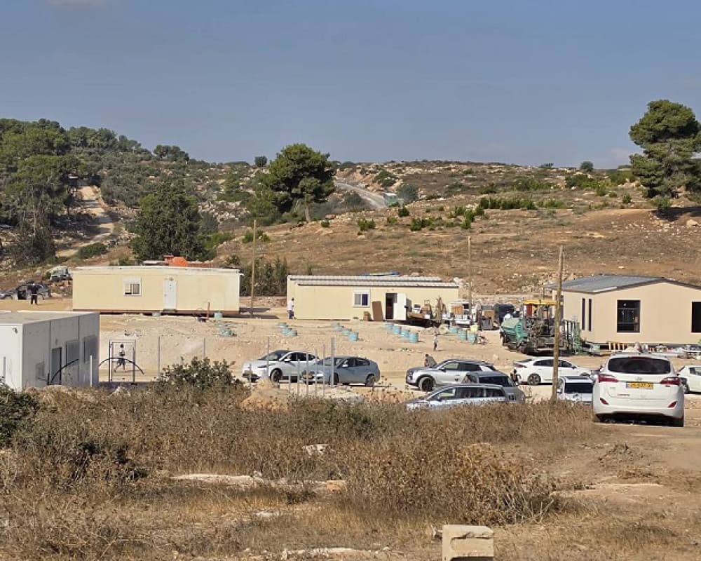 إعادة إقامة غنيـم شرق جنين