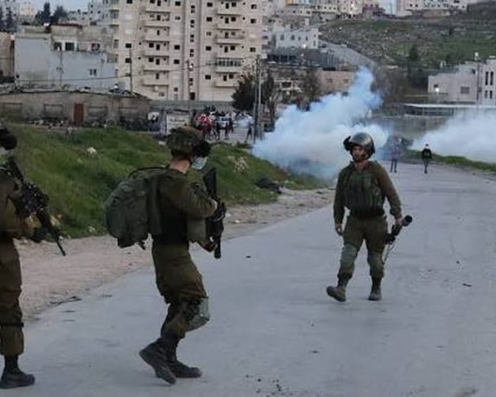 Occupation forces storm Mughayir causing suffocation injuries