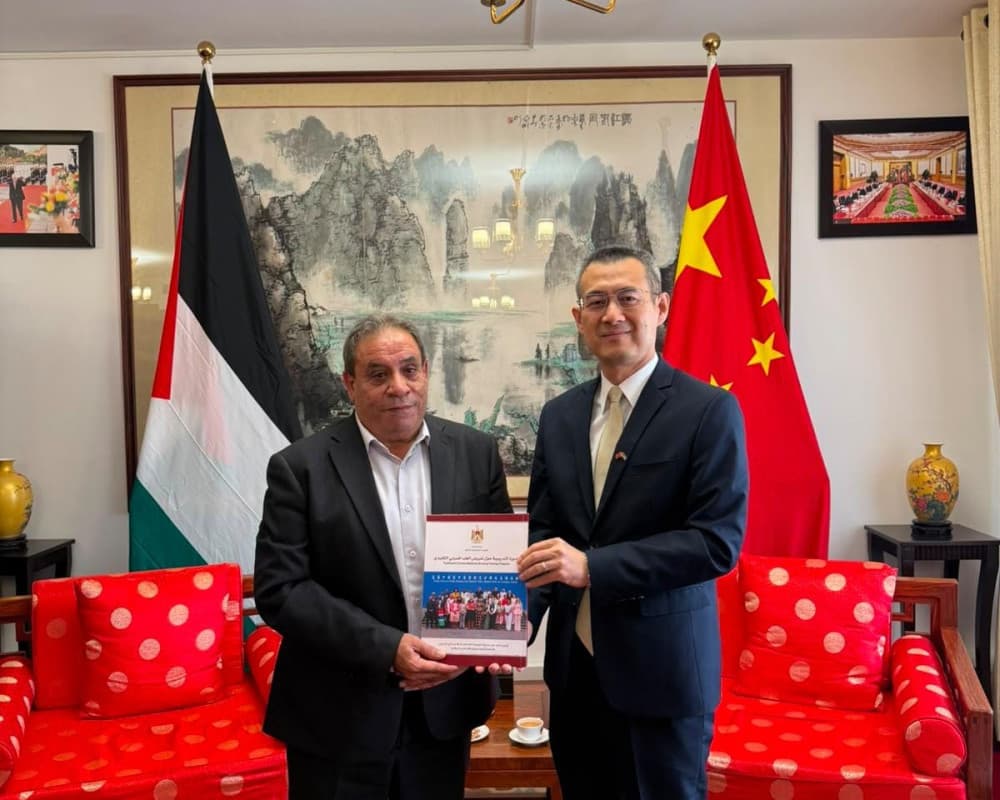 Bethlehem governor highlights China's role in Palestinian support
