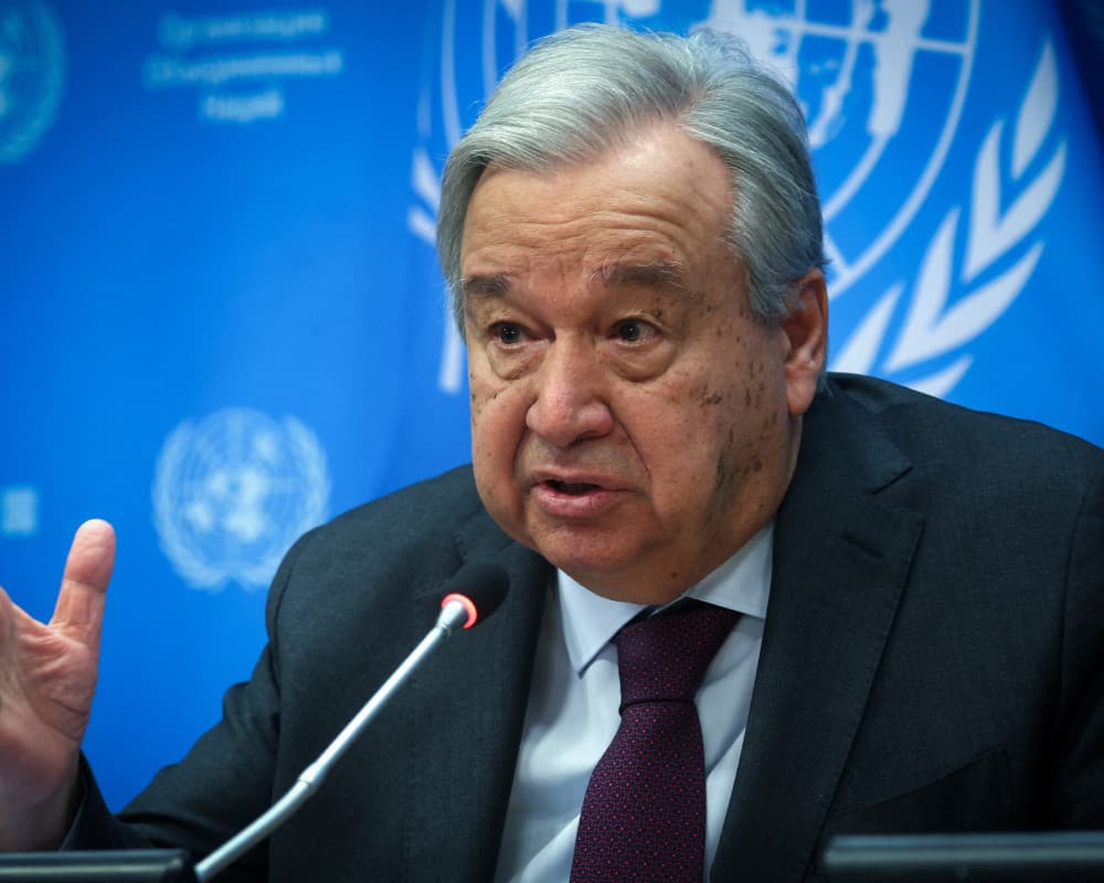 Guterres Warns on Colonial Project Impact