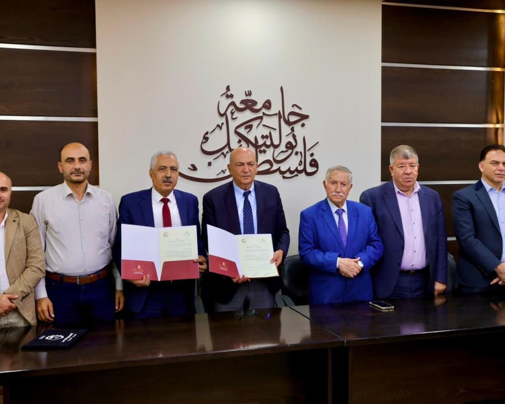 Tourism Ministry and Palestine Polytech collaborate