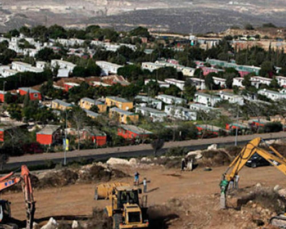 Hebrew Channel: Approval for 1516 West Bank units