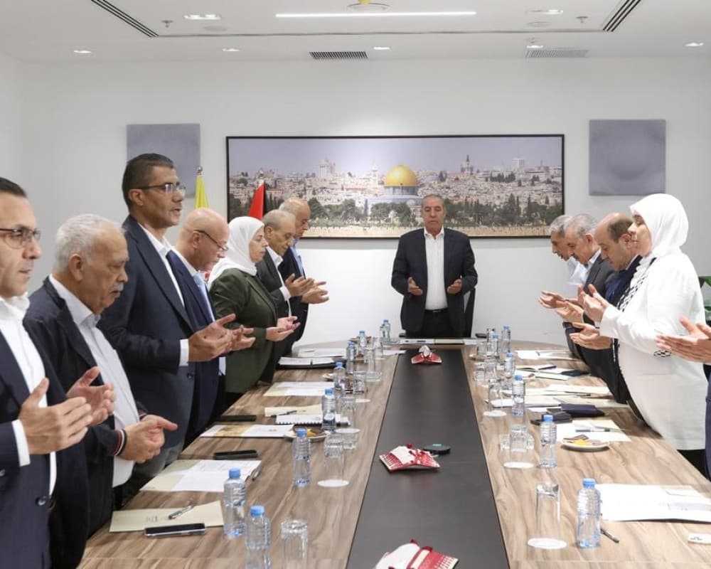 الرجوب يتولا سكرتارية فتح في اجتماع مركزي