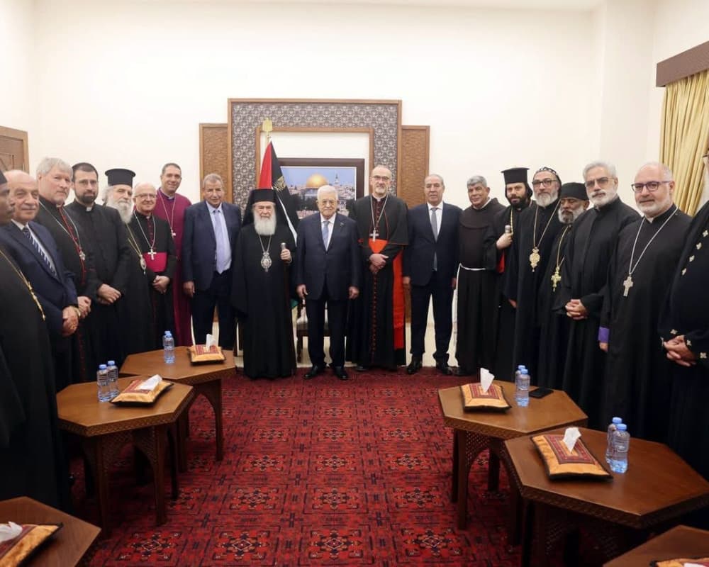 President Abbas stresses protecting Christians