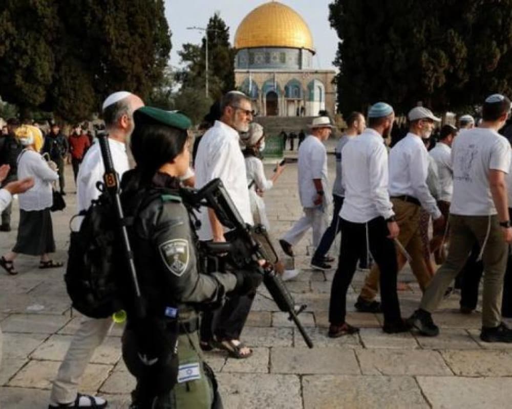 Settlers enter Jerusalem’s Old City for New Year