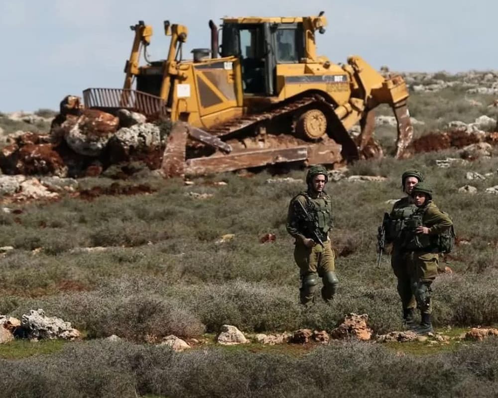 Day three: settlers damage Nablus lands