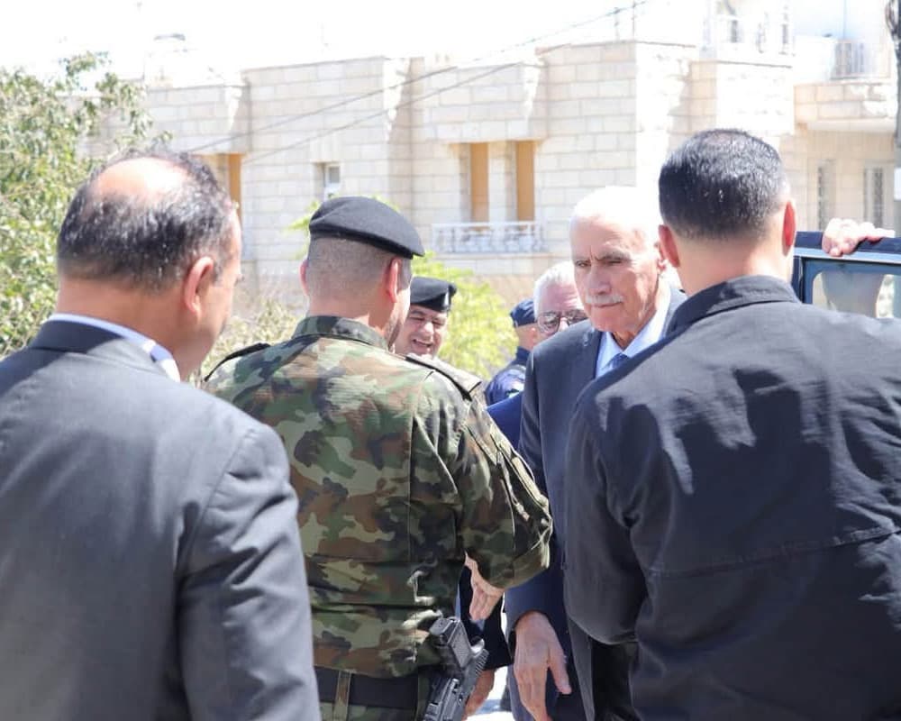 Major General Ismail Jabr reviews Louna Ajha appeal