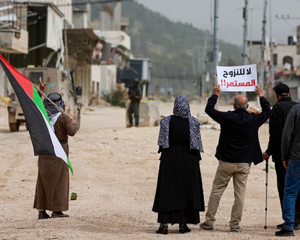 تهجير 4300 فلسطيني بالضفة منذ بداية السنة