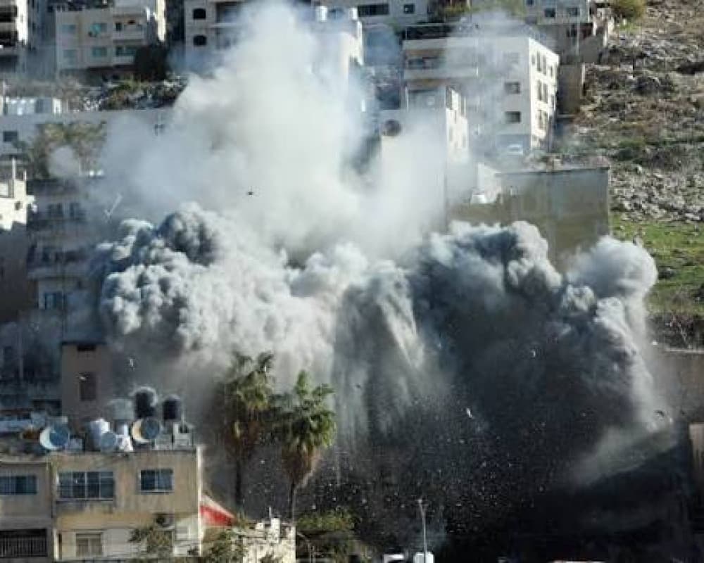 Occupation demolishes Duwas Hassoun's home