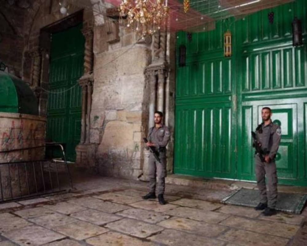 إغلاق باب المغاربة بعد اقتحام الأقصى