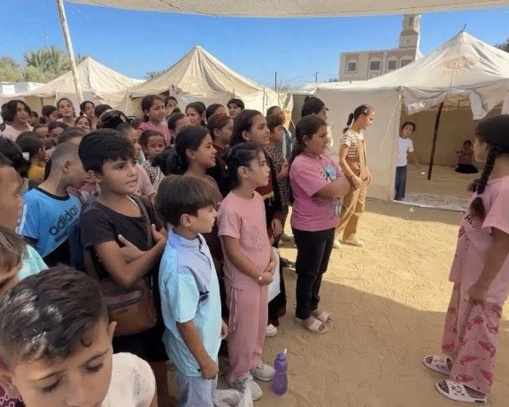 Zawaida Initiative Restores Education for Gaza Displaced