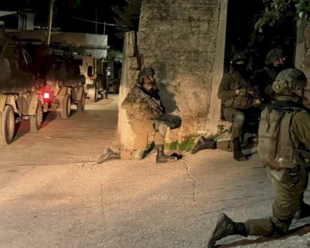 West Bank arrests under way