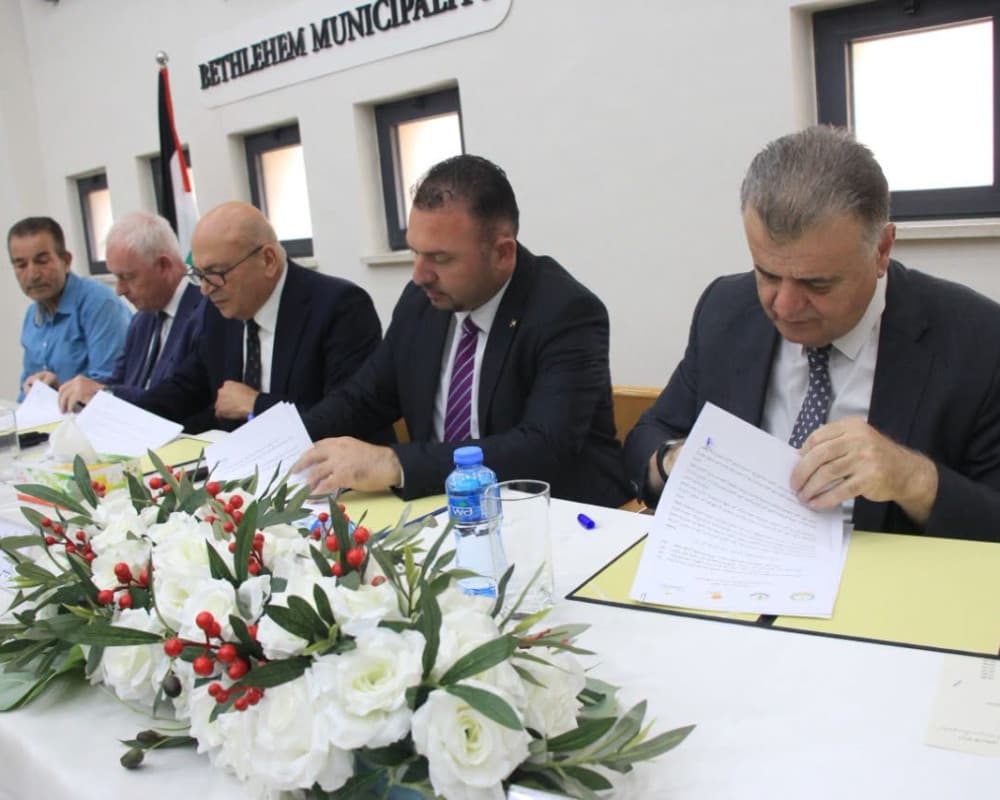 Bethlehem Signs Tourism Solidarity Pact