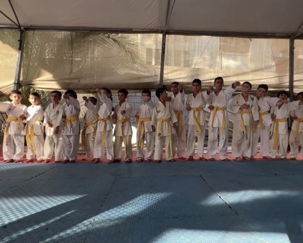 Al-Zeitoun Coach Aims for Gaza Karate Success