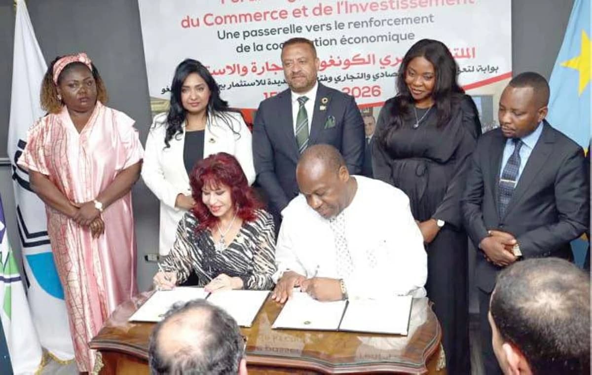 المستثمرات العرب يوقعن بروتوكول تعاون مصري-كونغولي لتعزيز التجارة والاستثمار