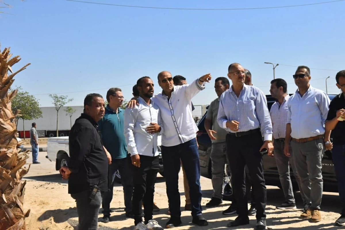 تطوير ميدان قناطر أسيوط الجديدة