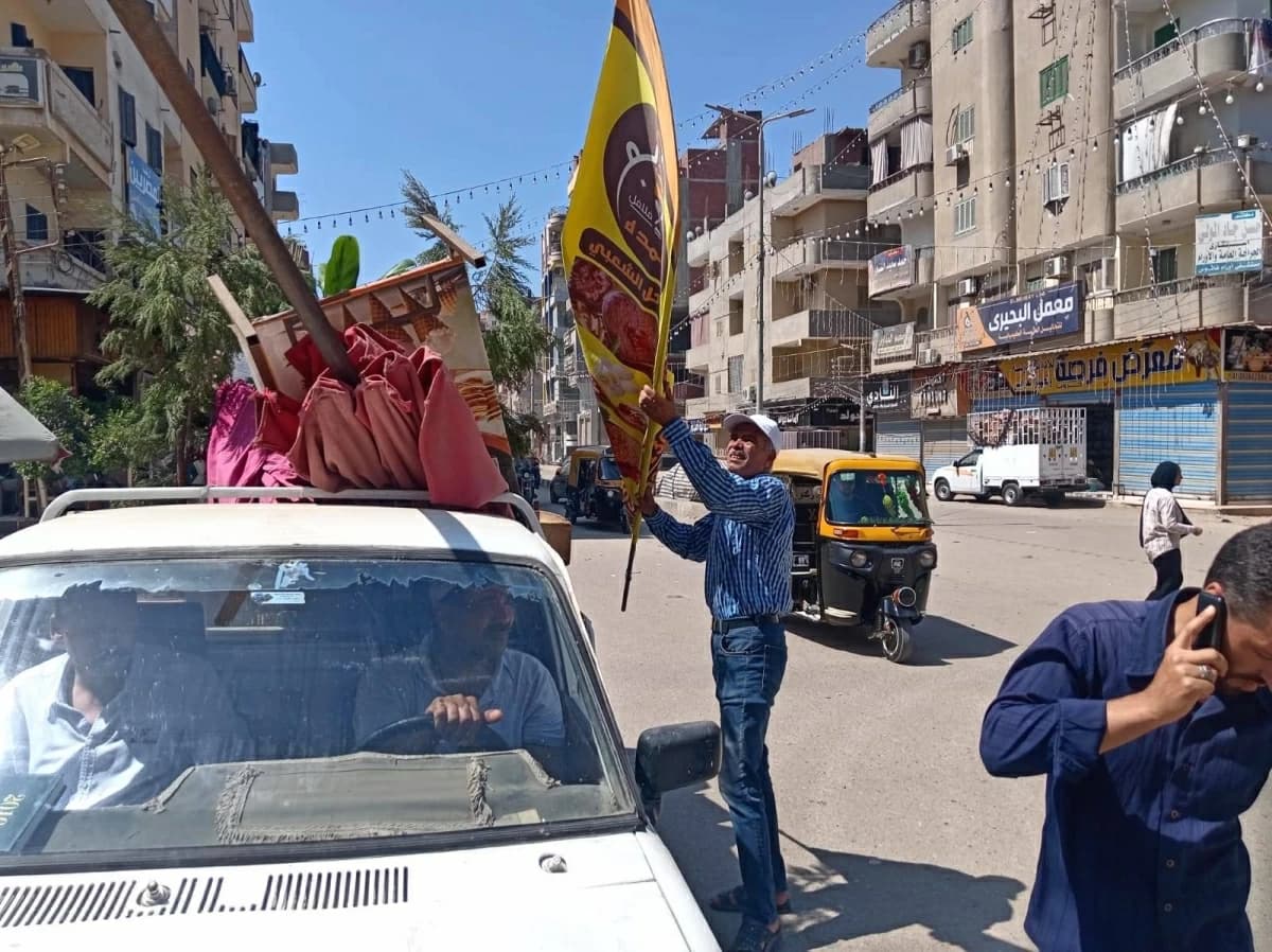 حملات لإزالة التعديات في الشرقية