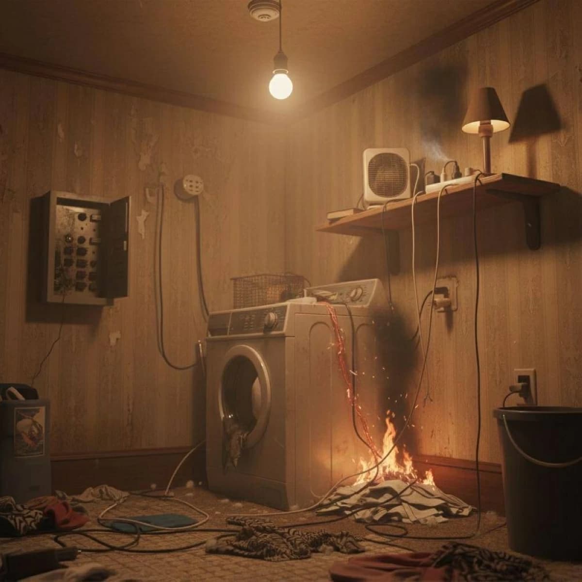 Top 5 causes of electrical wire fires