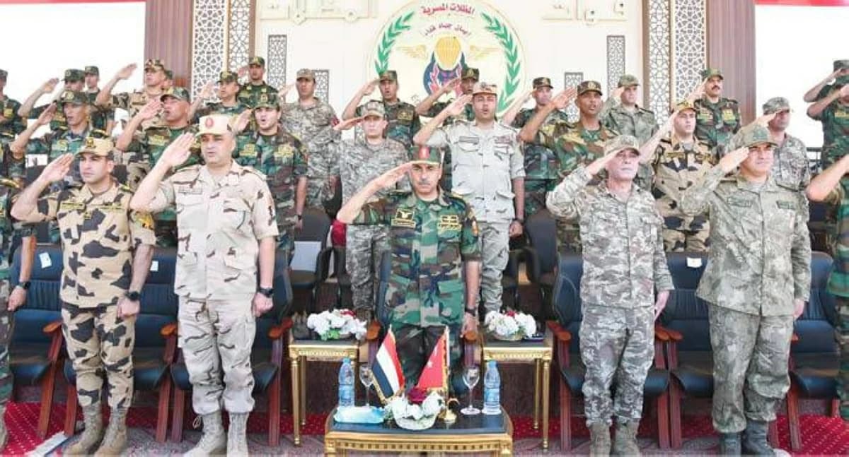 اختتام تدريب مصر وتركيا المشترك العقاب الذهبي