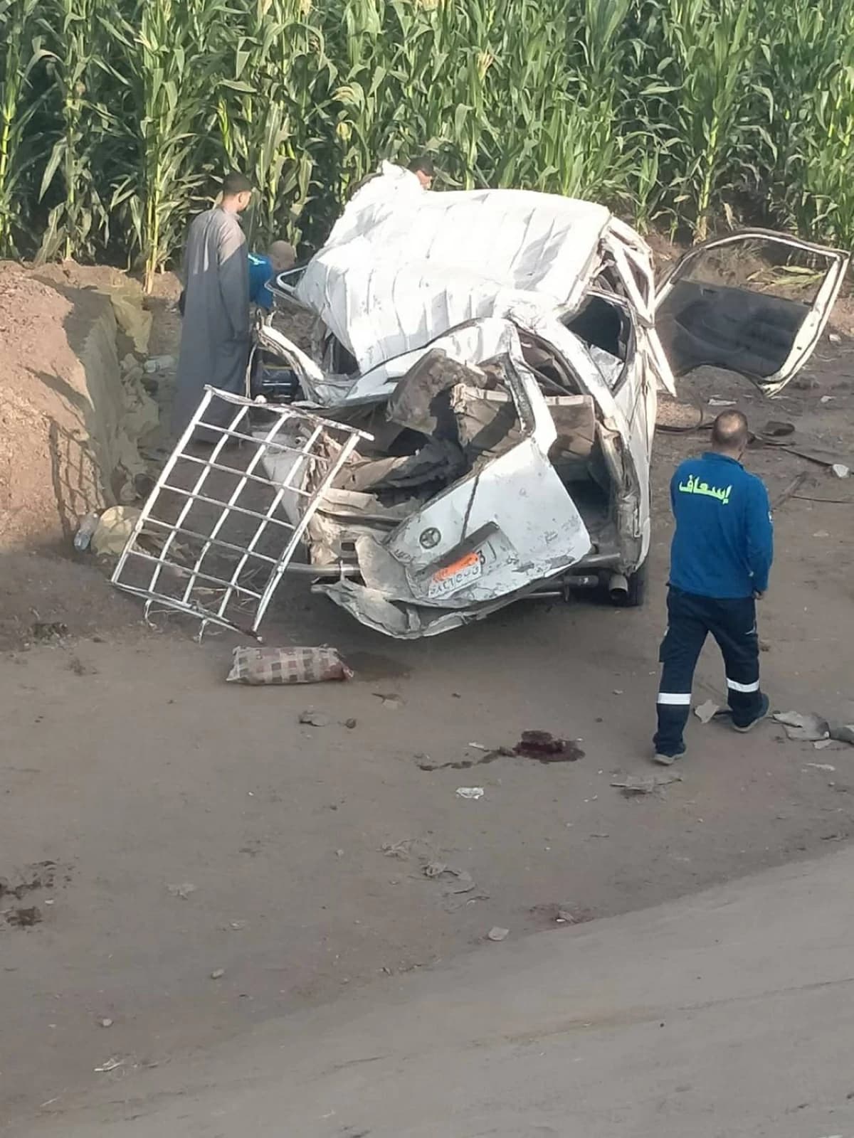 Microbus fall in Qalyubia kills 2